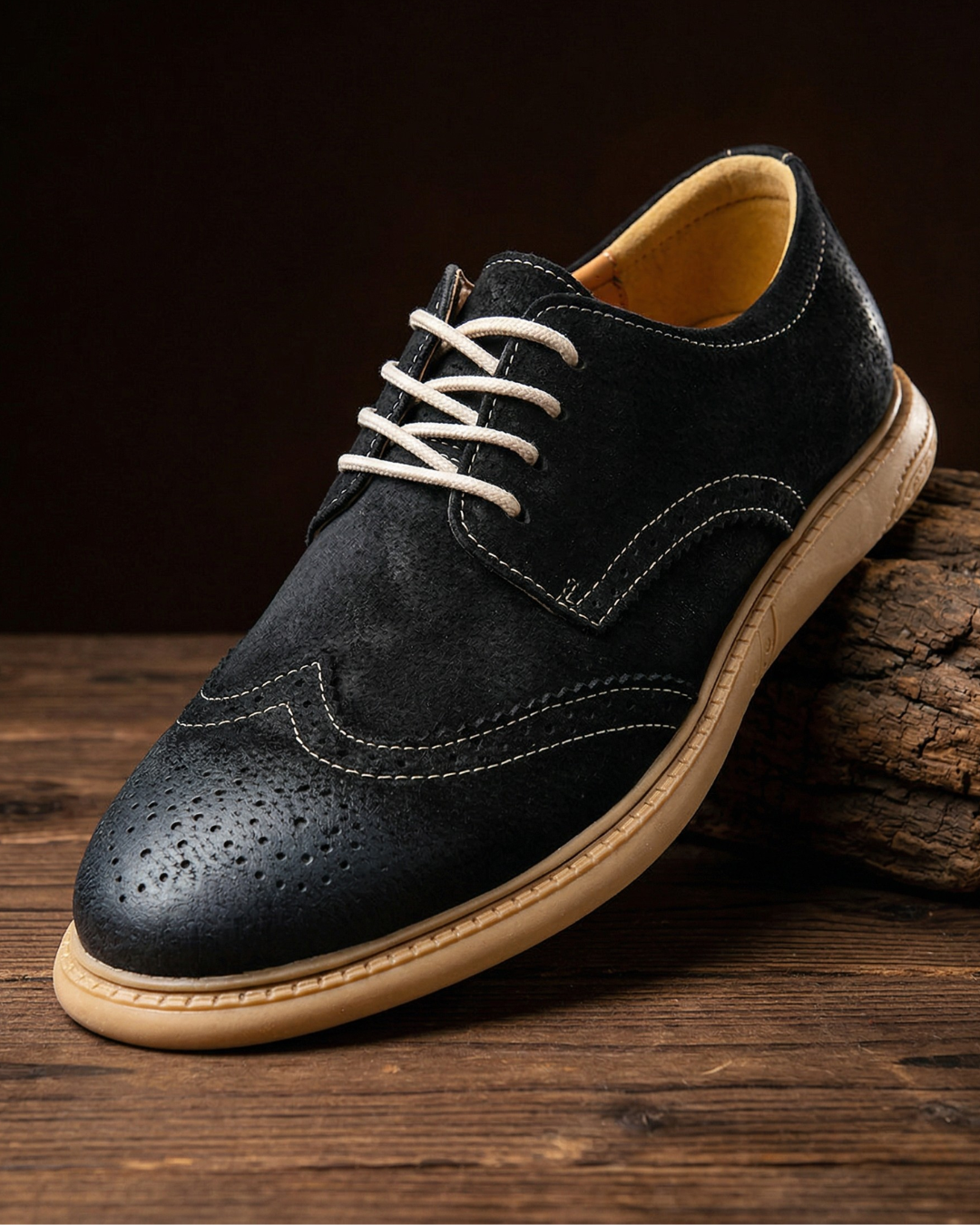 Henry - Suede Derby