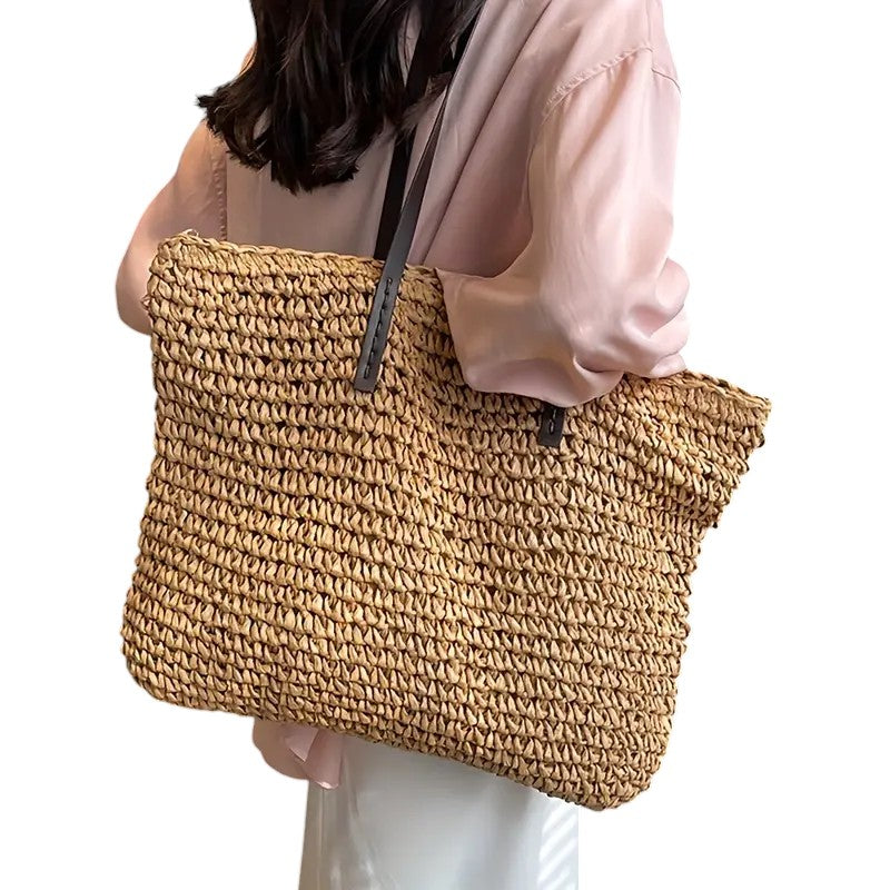 Marisol™ | Summer Woven Carryall Tote