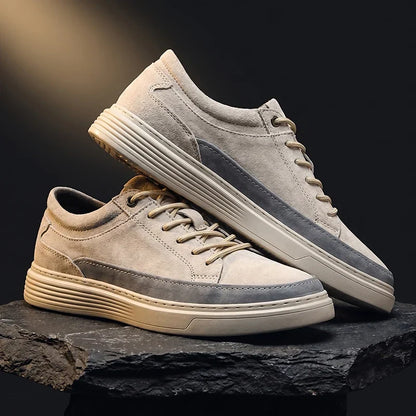 Enzo | Cushioned Suede Casual Sneakers