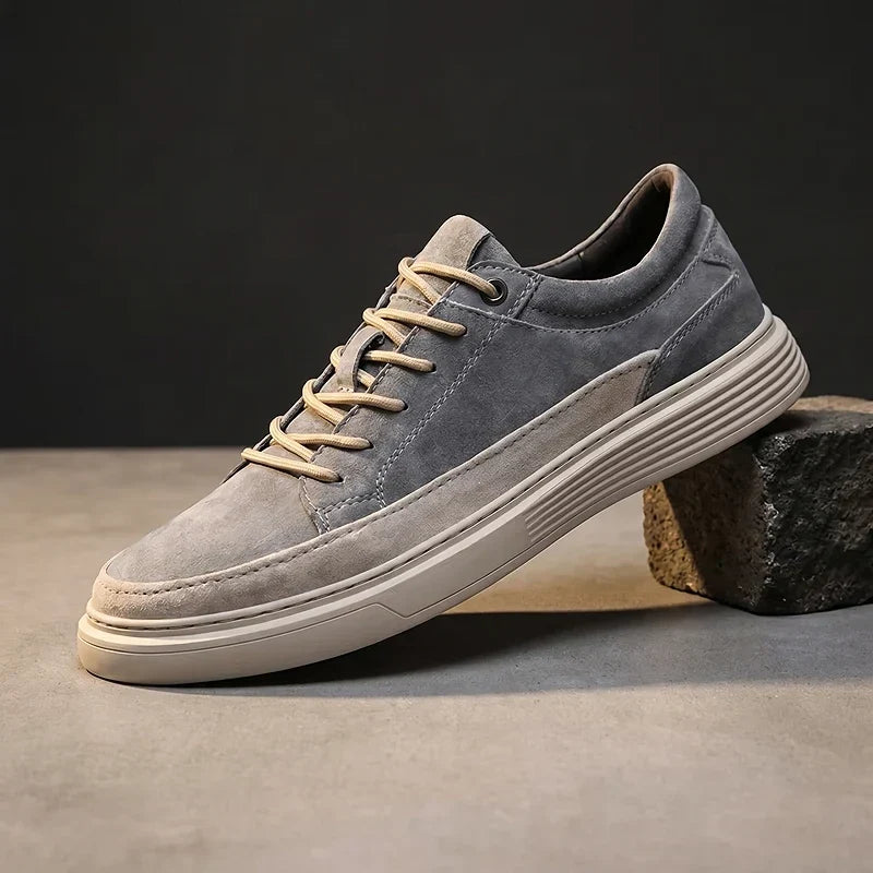Enzo | Cushioned Suede Casual Sneakers