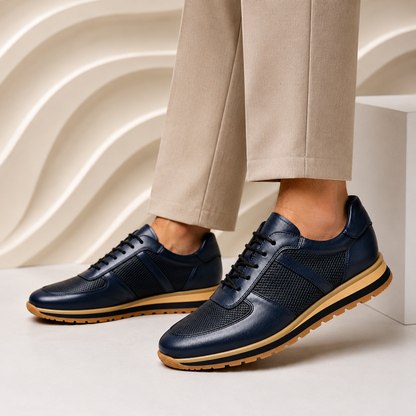 Milano | Men's Full-Grain Leather Low-Tops