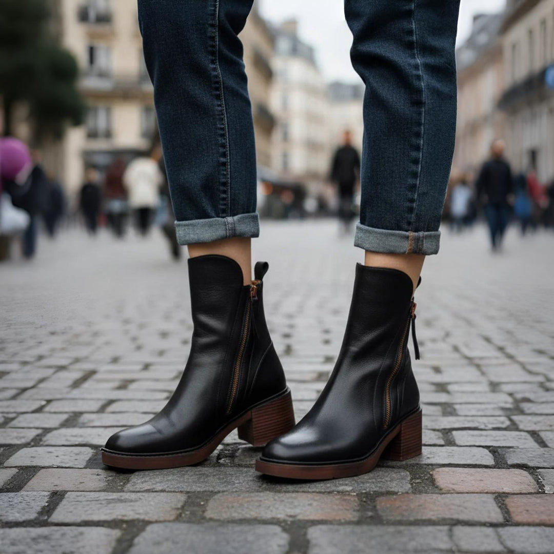 Martina | Classic Leather Chelsea Boot