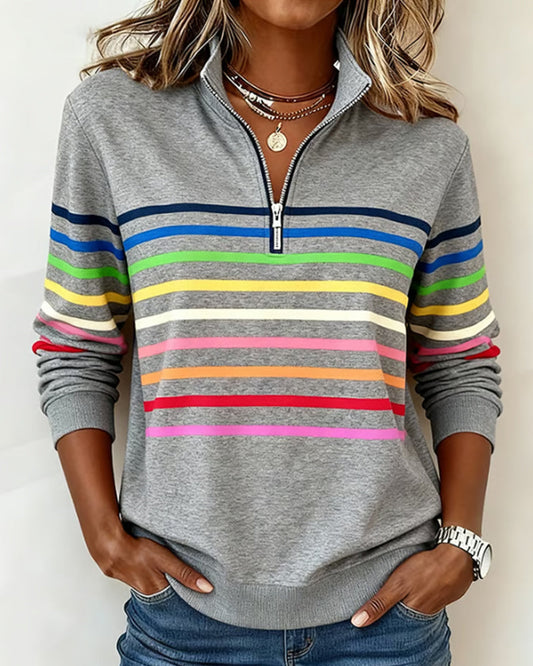 Sanne™ | Colorful Stripe Knit