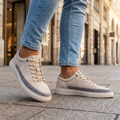 Enzo | Cushioned Suede Casual Sneakers