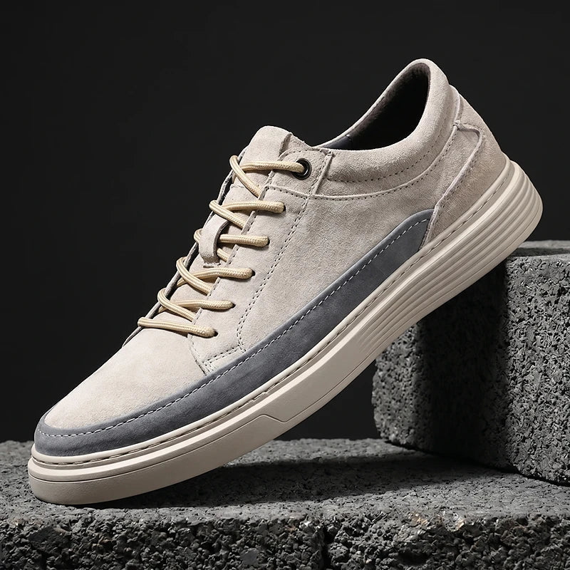 Enzo | Cushioned Suede Casual Sneakers