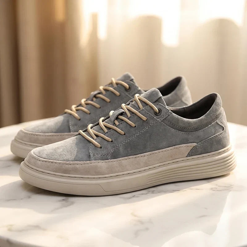Enzo | Cushioned Suede Casual Sneakers