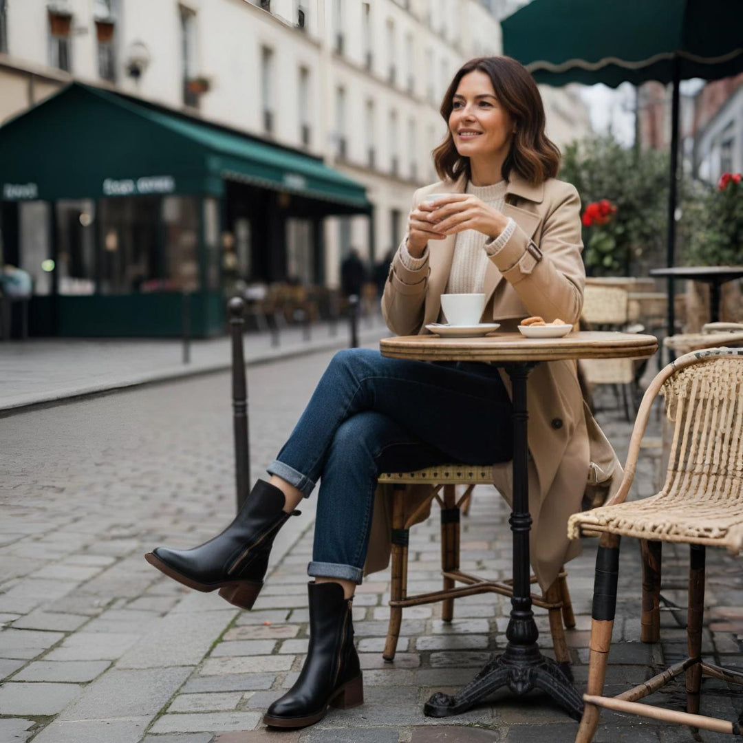 Martina | Classic Leather Chelsea Boot