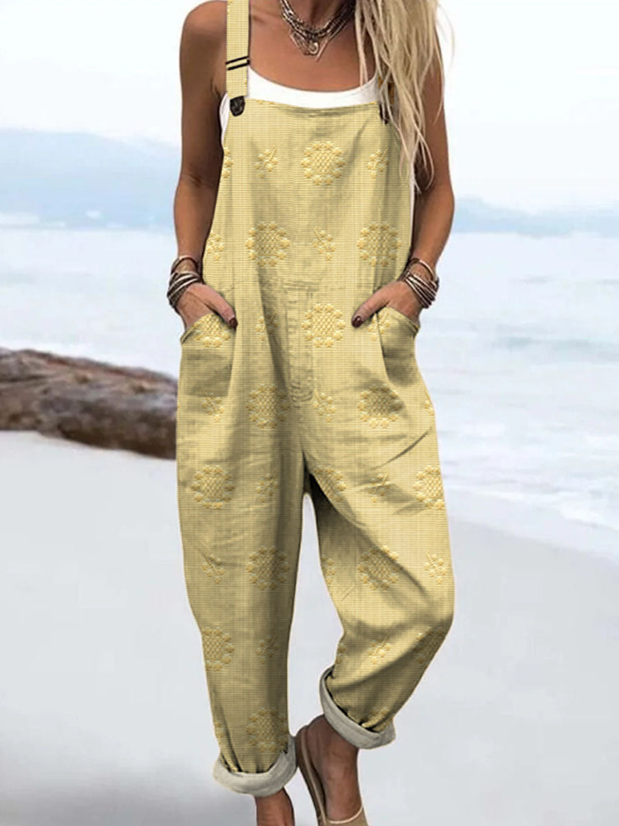 Freja | Relaxed Print Jumpsuit
