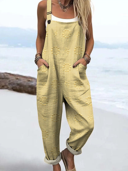 Freja | Relaxed Print Jumpsuit
