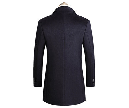 Marc™ | Long Wool-Blend Overcoat