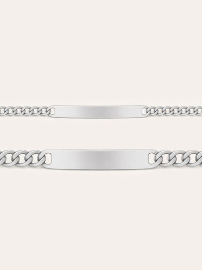 Chain – ID Partner Cuban Bracelet with Engraving