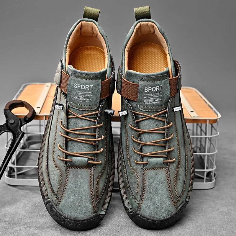 Luca | Minimalist Premium Leather Low-Tops