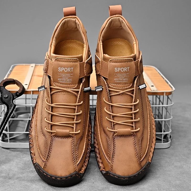 Luca | Minimalist Premium Leather Low-Tops