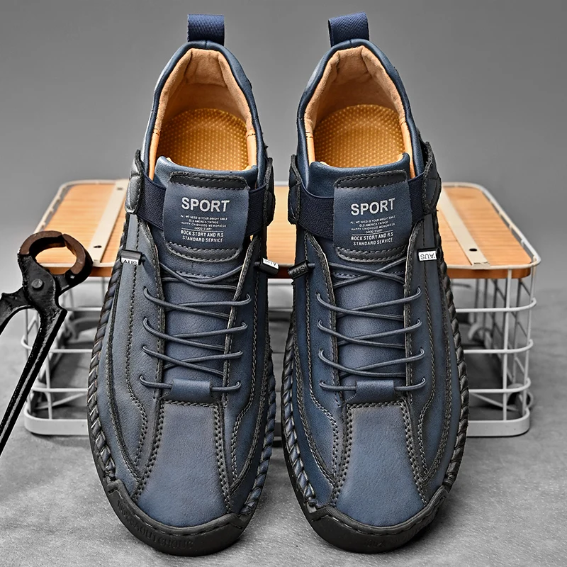 Luca | Minimalist Premium Leather Low-Tops
