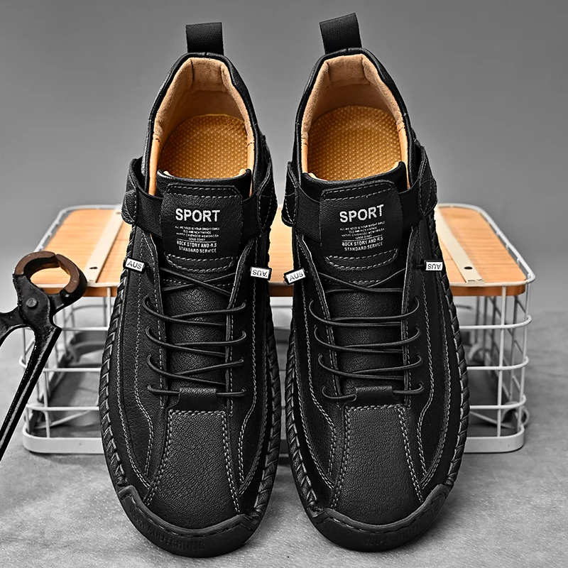 Luca | Minimalist Premium Leather Low-Tops