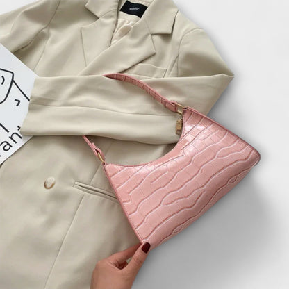 Solene™ | Glossy Leather Everyday Bag