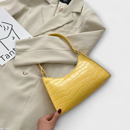 Solene™ | Glossy Leather Everyday Bag