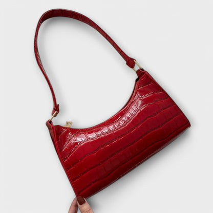 Solene™ | Glossy Leather Everyday Bag