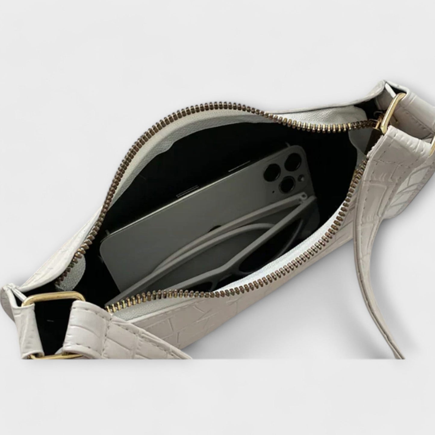 Solene™ | Glossy Leather Everyday Bag