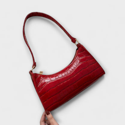 Solene™ | Glossy Leather Everyday Bag