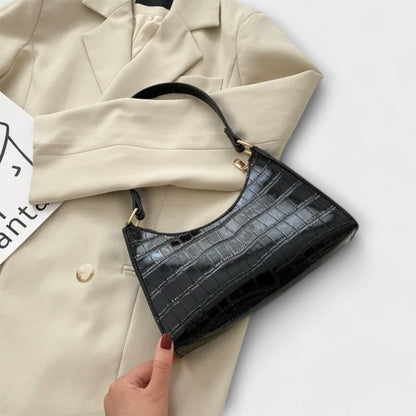 Solene™ | Glossy Leather Everyday Bag