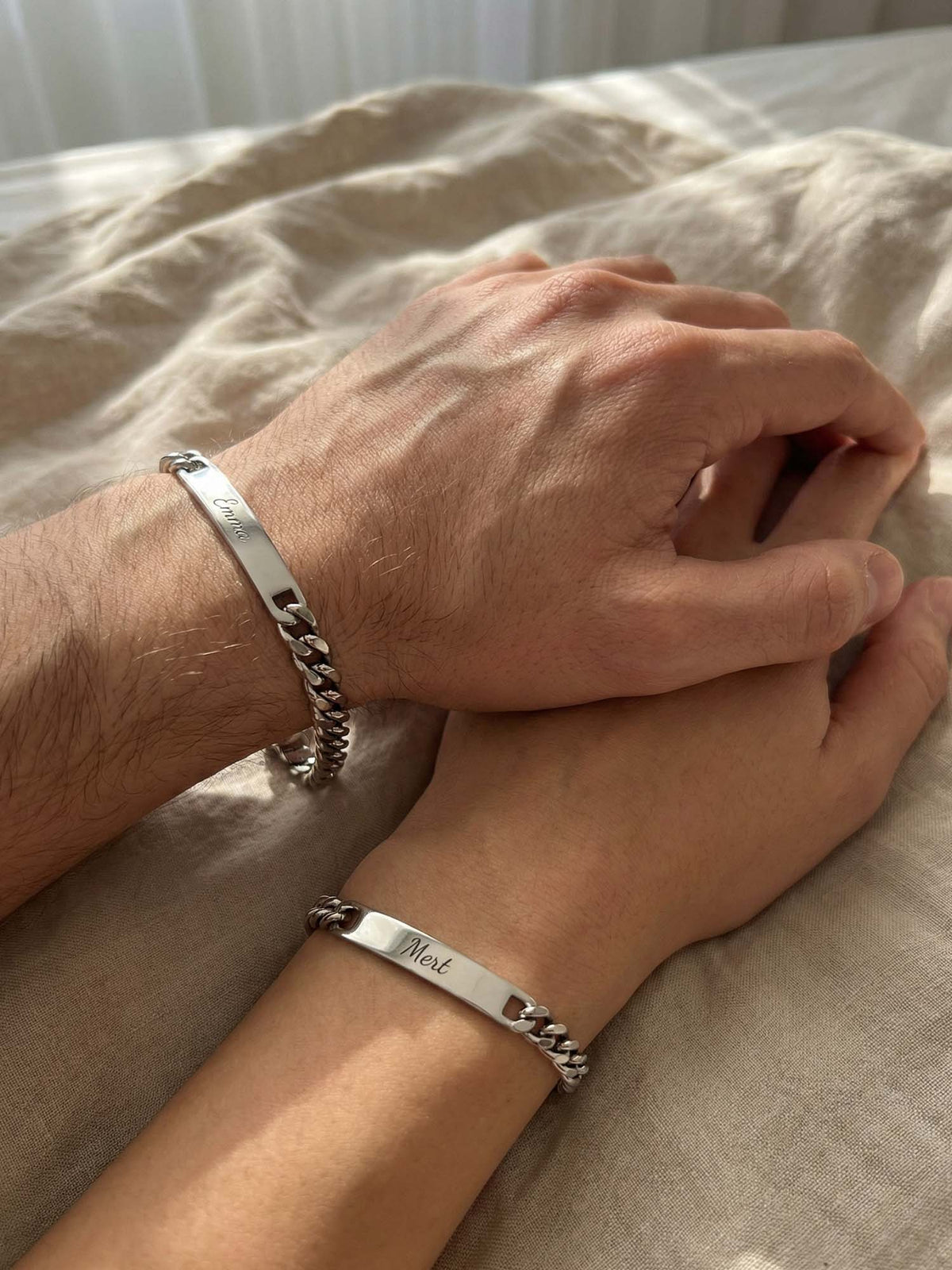 Chain – ID Partner Cuban Bracelet with Engraving