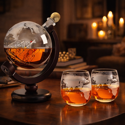 Artisan Decanters - World Map Edition
