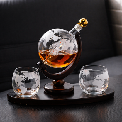 Artisan Decanters - World Map Edition