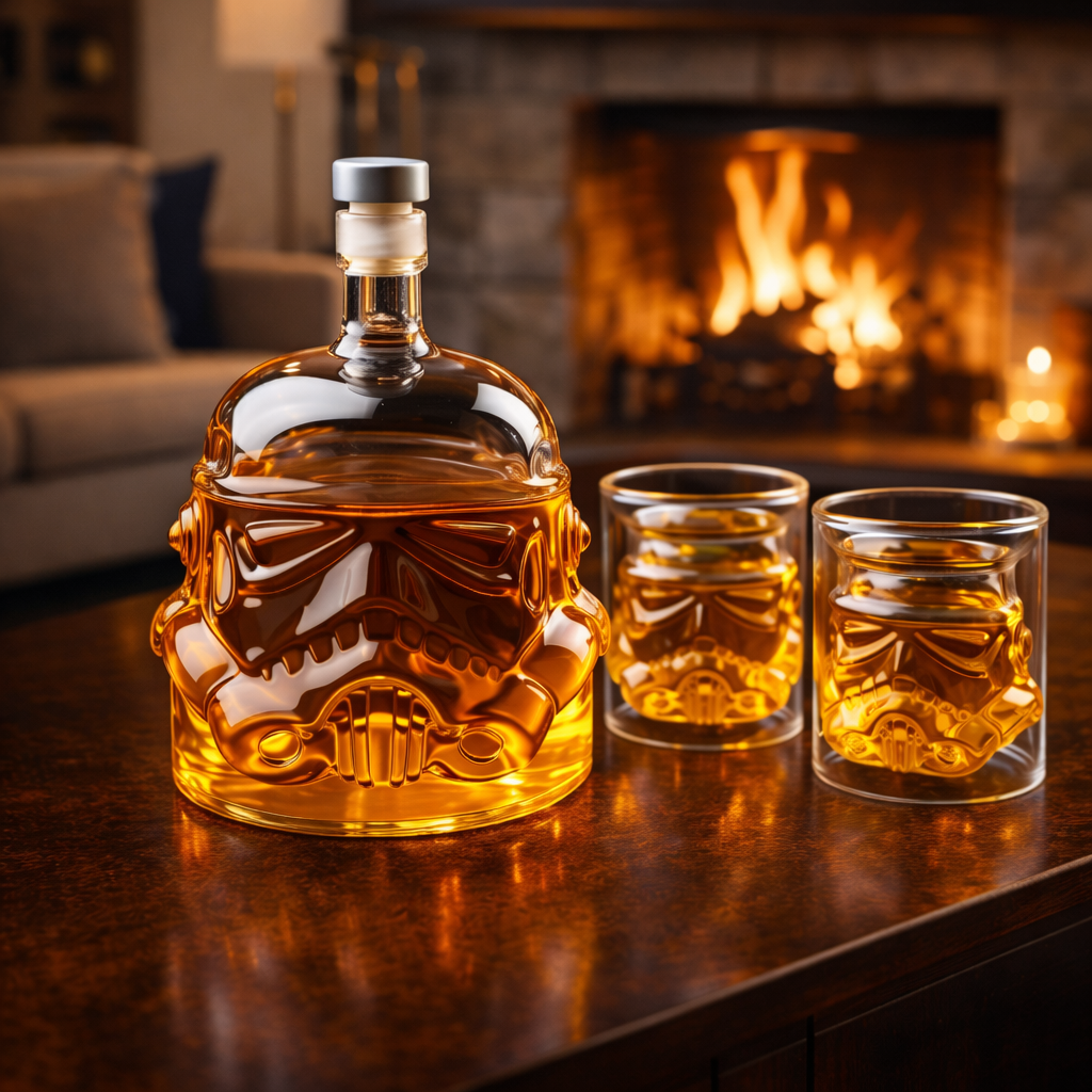 Artisan Decanters - Set Bottle and Glass Edition