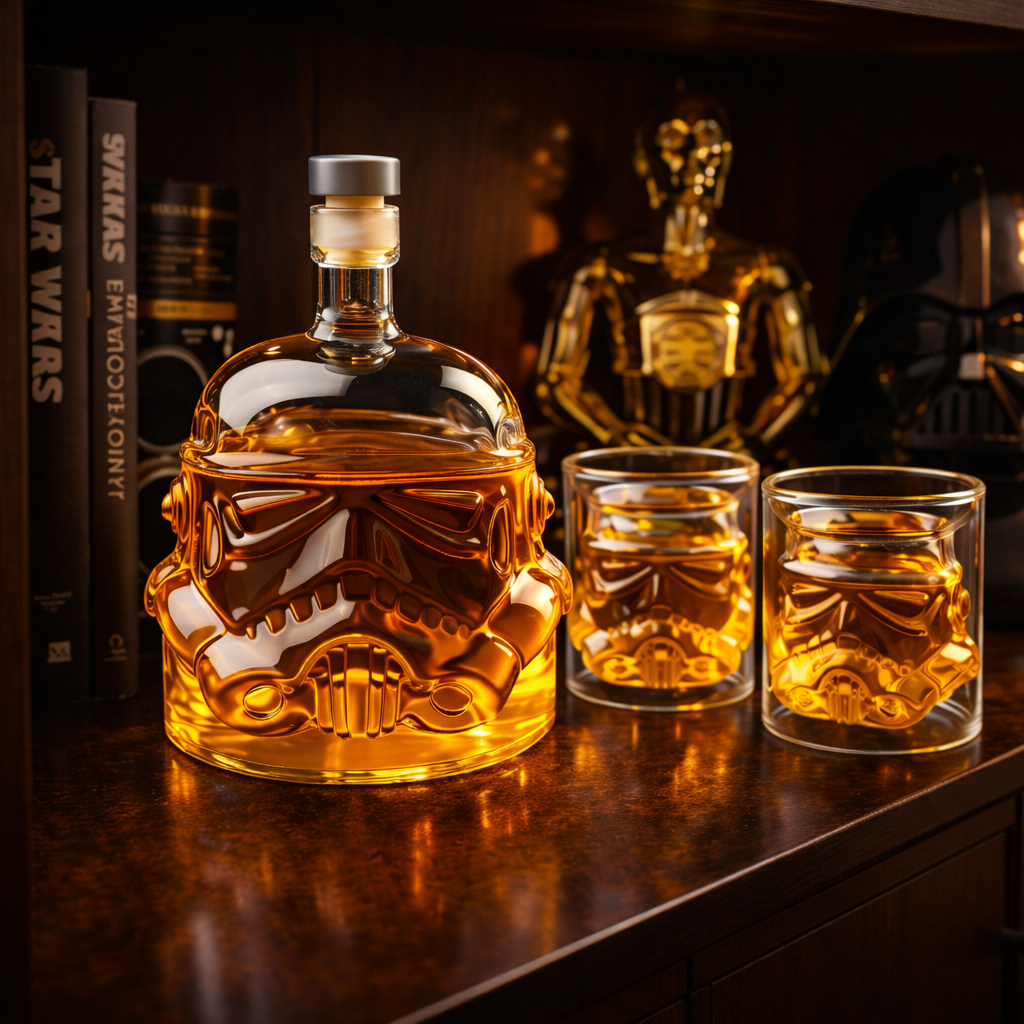 Artisan Decanters - Set Bottle and Glass Edition
