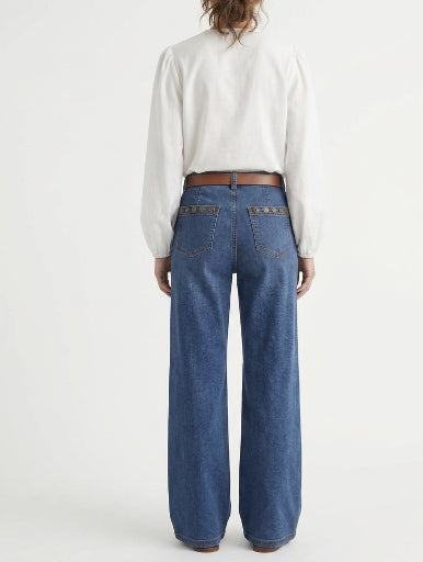 High Waist Barrel Jeans