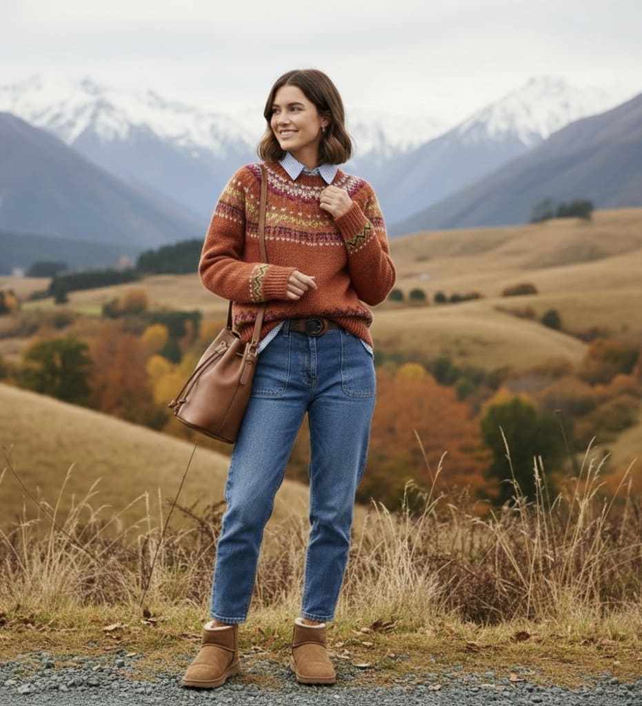 Simona | Chic Vintage Knit Jumper