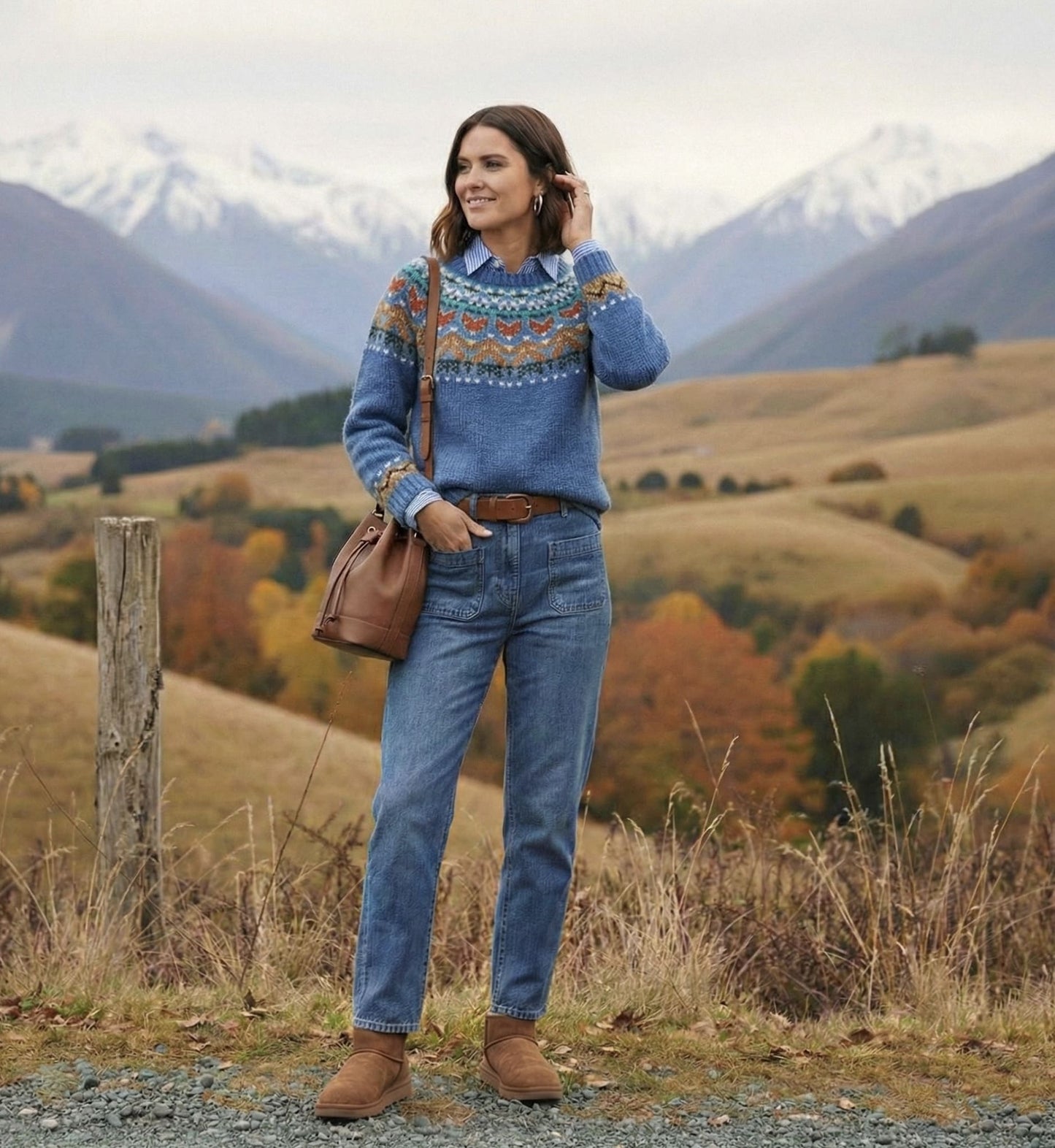 Irene | Classic Vintage Knit Jumper