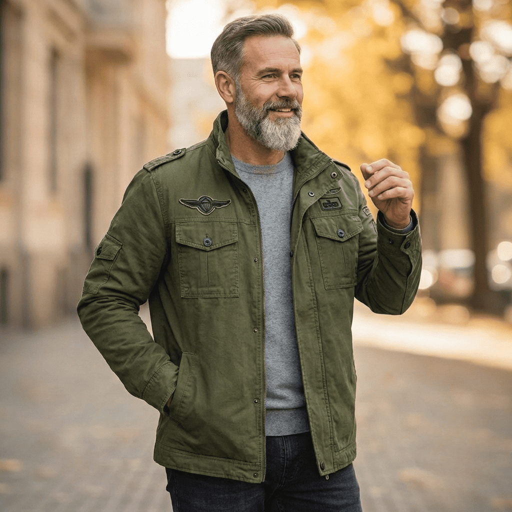 Peter™ | Merino Quarter-Zip Jumper