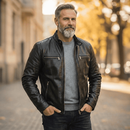 Hawthorne™ | Vintage Leather Jacket