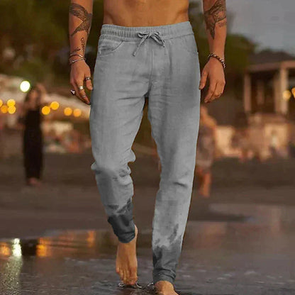 Mateo Beach | Beach Summer Linen Trousers