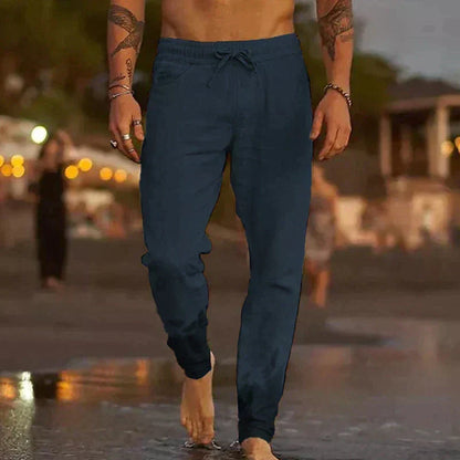 Mateo Beach | Beach Summer Linen Trousers