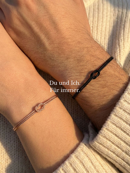 Love Knot – Partner Bracelet with Knot