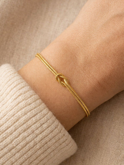 Love Knot – Partner Bracelet with Knot
