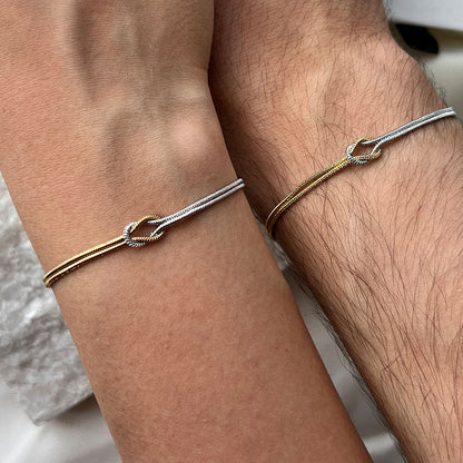 Love Knot – Partner Bracelet with Knot