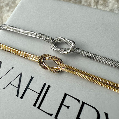 Love Knot – Partner Bracelet with Knot