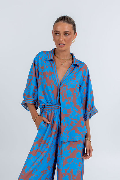 Tripoli Set Azurosa Print