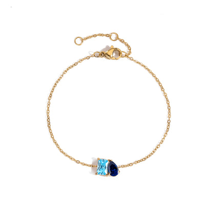 Toi Et Moi Birthstone Bracelet
