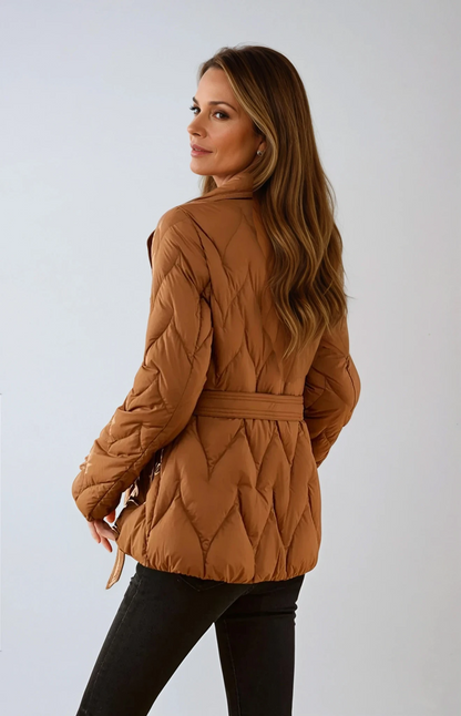 Zoe | Tie Belt Jacket