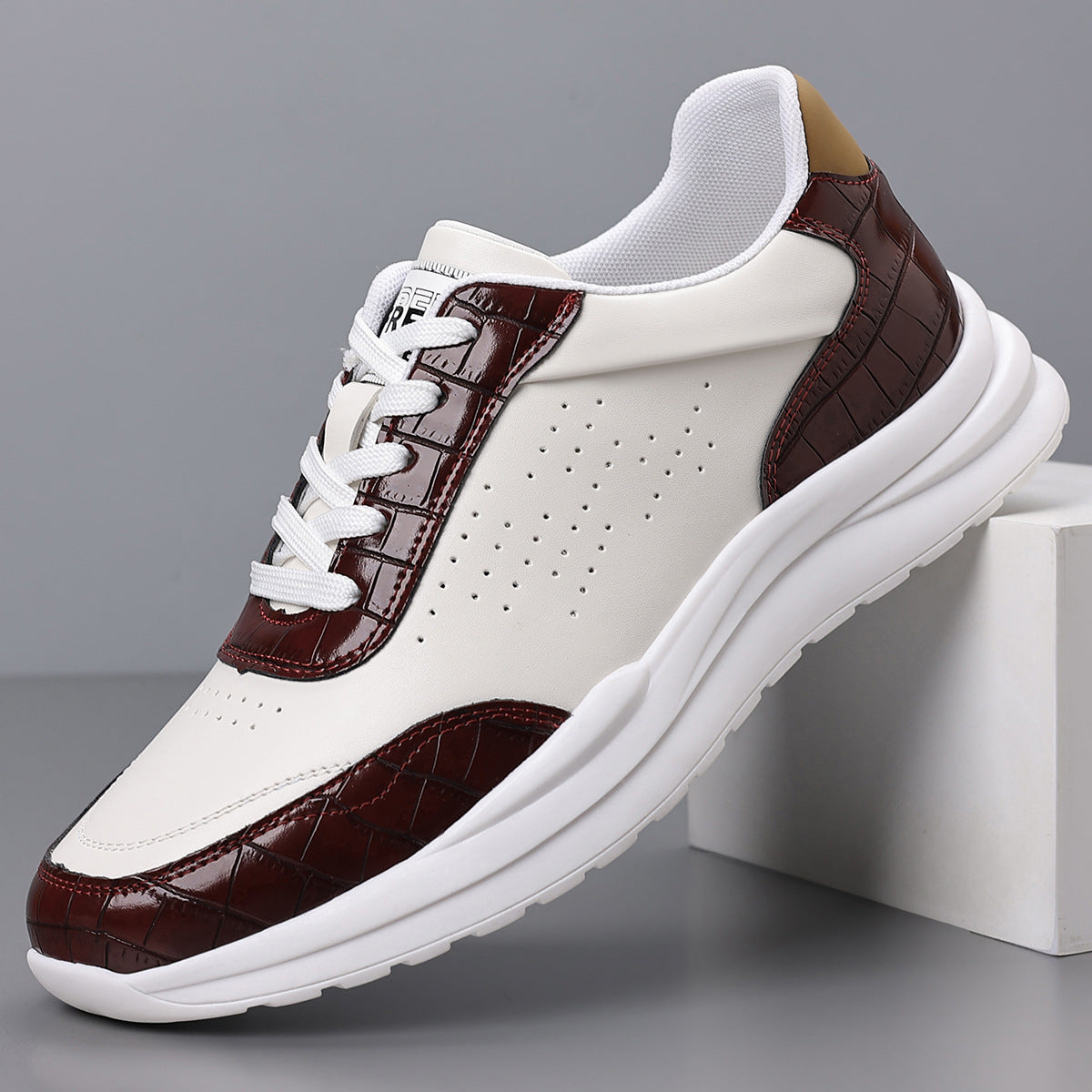 Bruno | Italian Leather Low-Tops for Timeless Style