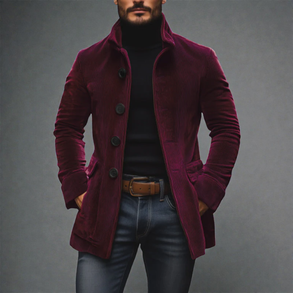 Davide™ | Velour Corduroy Jacket