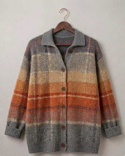 Marissa™ | Timeless Chequed Cardigan