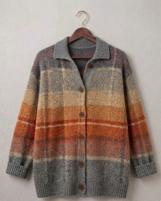 Marissa™ | Timeless Chequed Cardigan