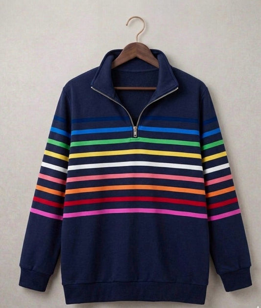 Sanne™ | Colorful Stripe Knit