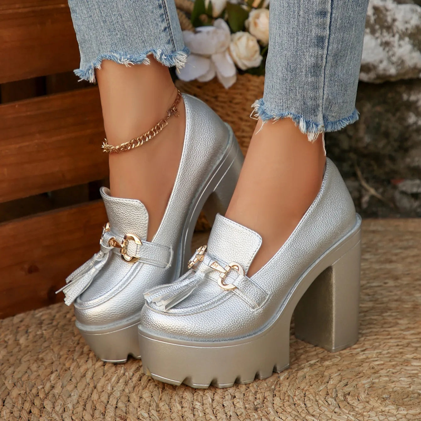 Mavina Platform Loafers